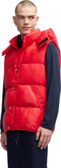 Hyeon Lightweight Puffer Vest with Removable Hood - Men's