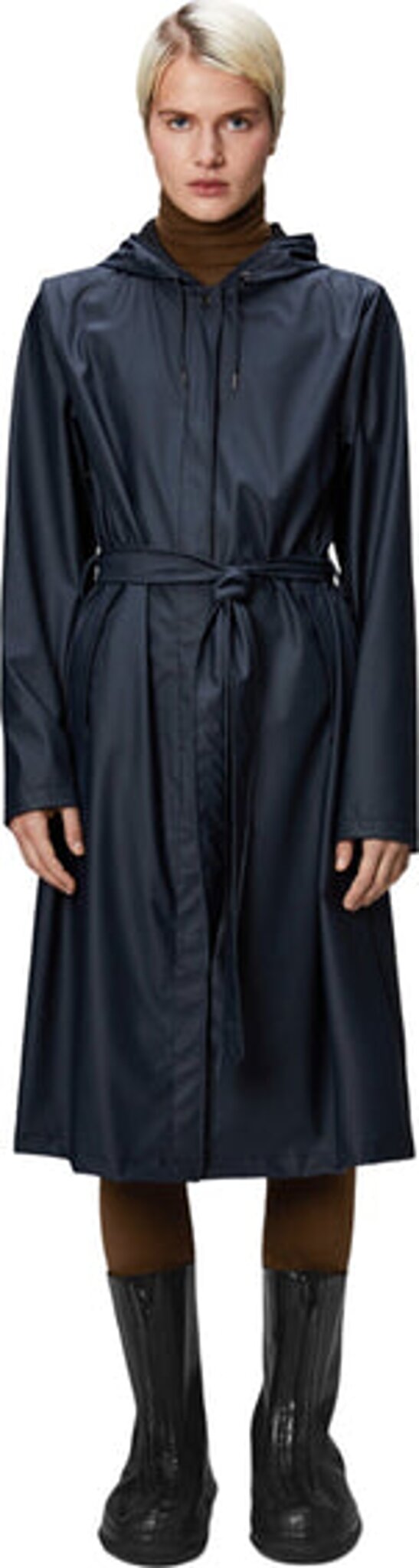 A-Line Longer Raincoat - Women's