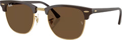 Clubmaster Fleck Sunglasses - Tortoise Black Frame - Tortoise Black Lens