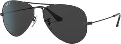 Aviator Total Black Sunglasses