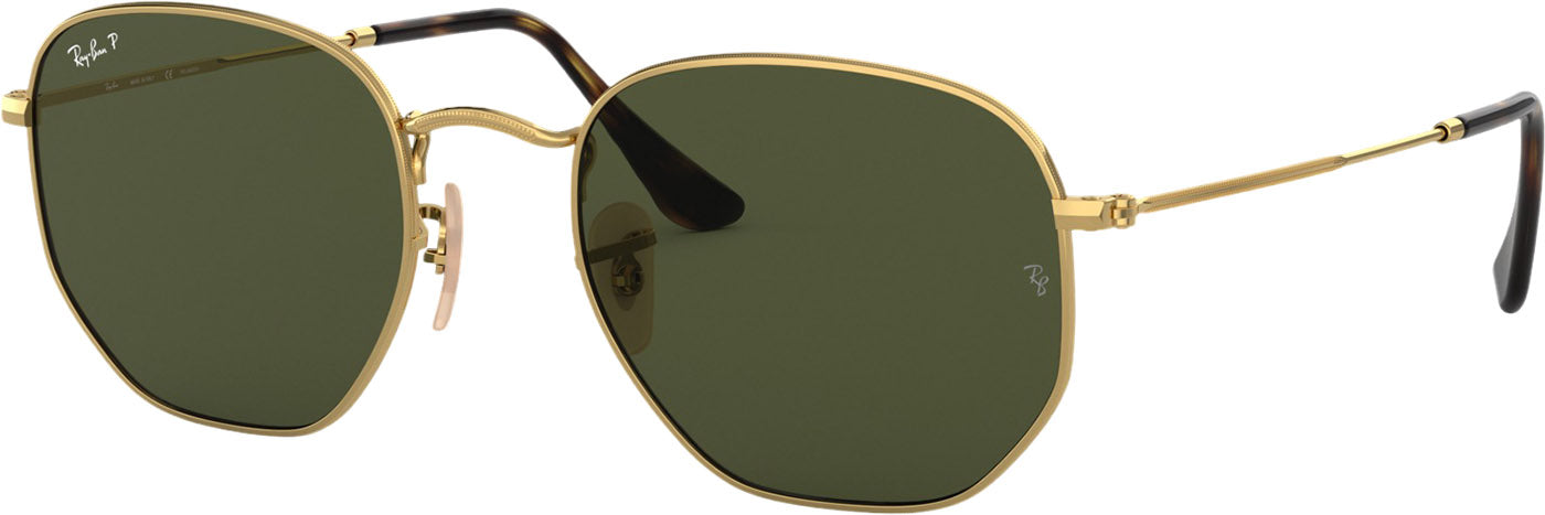 Hexagonal Flat Lenses Sunglasses - Unisex