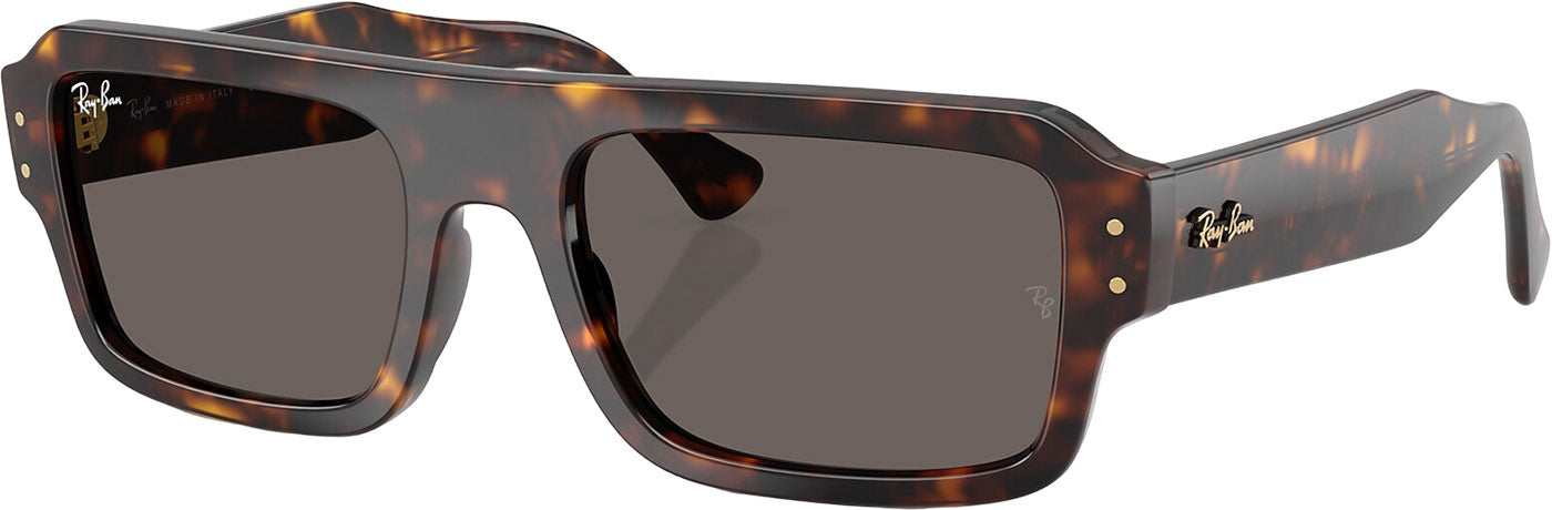 Flacko Bio-Based Sunglasses - Polished Havana - Blue Lens - Unisex