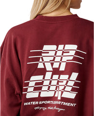Sports Dept Drop Shoulder Crew Neck Sweatshirt - Women's