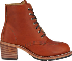 Clara Leather Heeled Boots - Women's