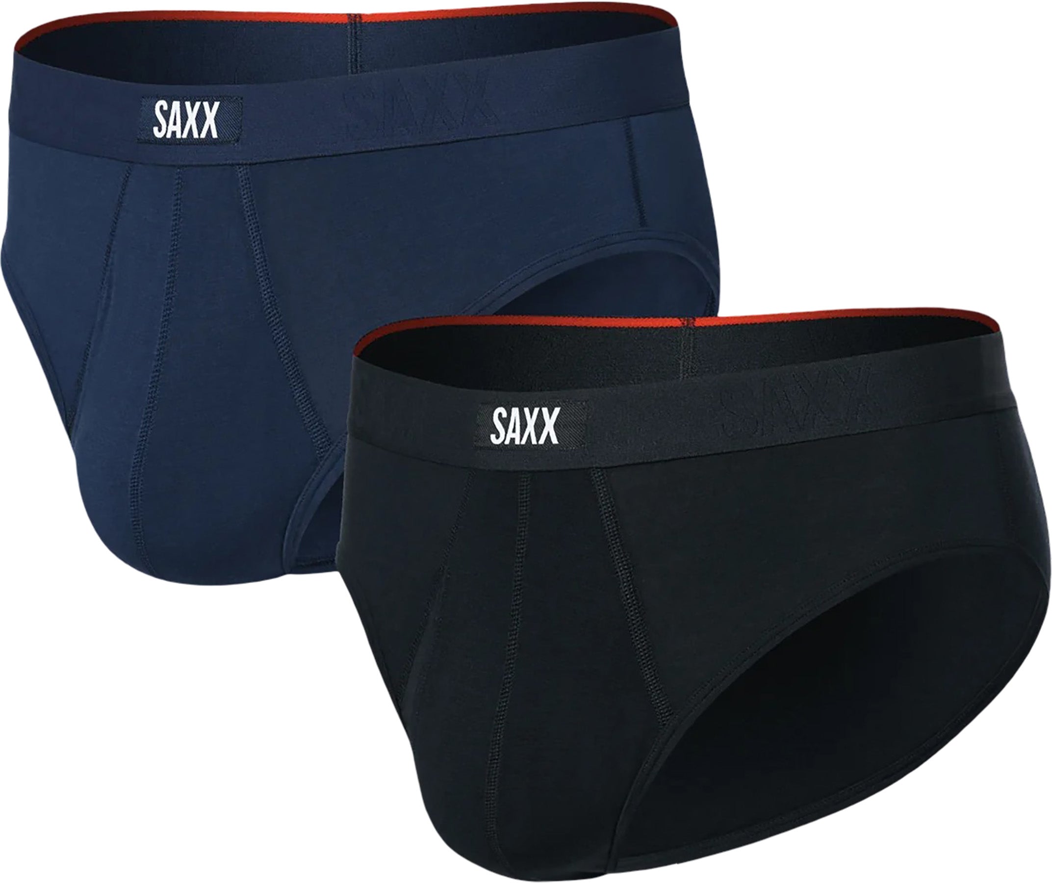 Vibe Xtra Soft Comfort 2 Pack Brief with Fly - Men's
