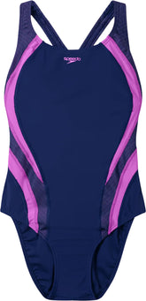 Quantum Rib Splice One Piece Swimsuit - Women's