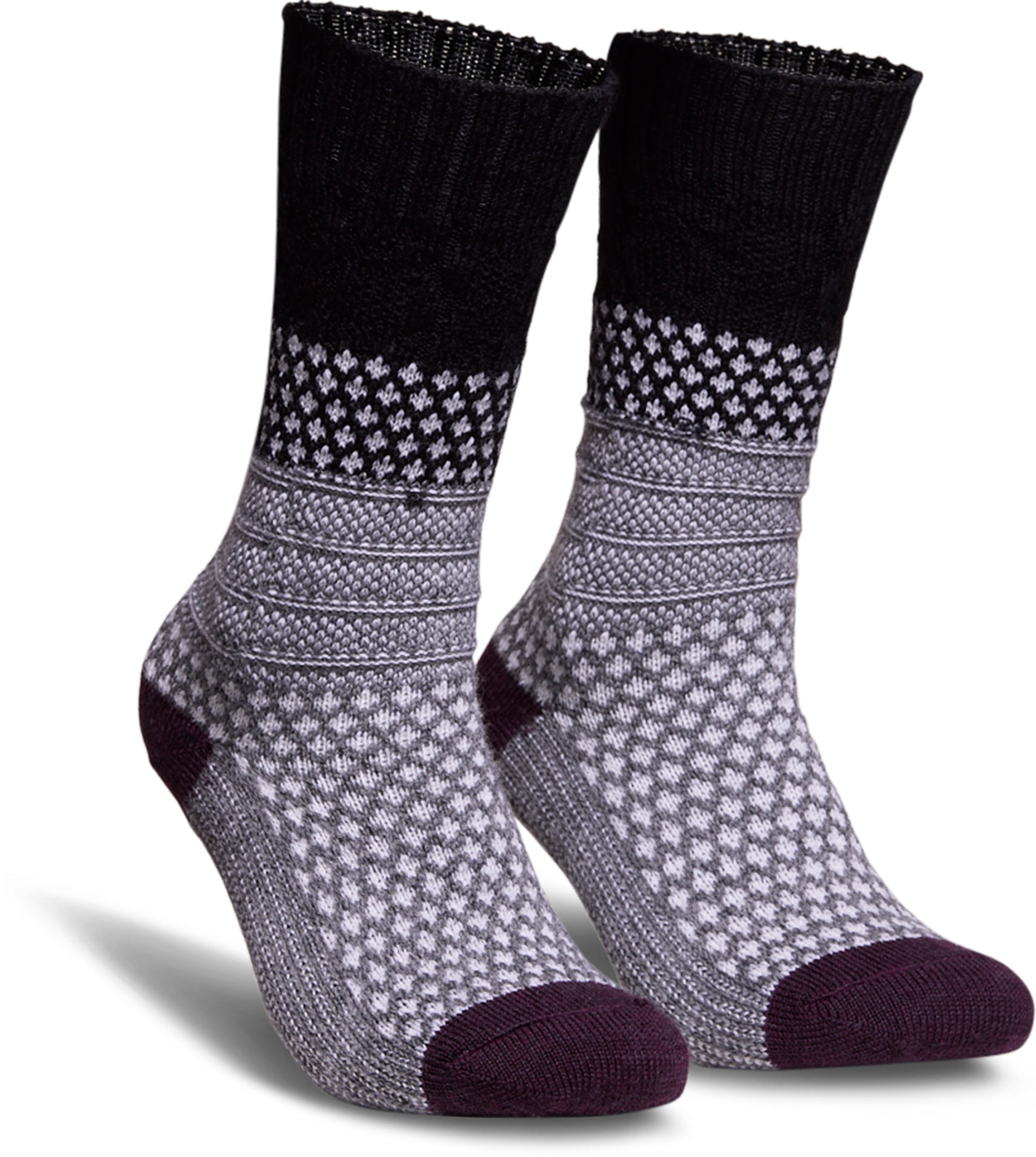 Everyday Popcorn Cable Crew Socks - Unisex