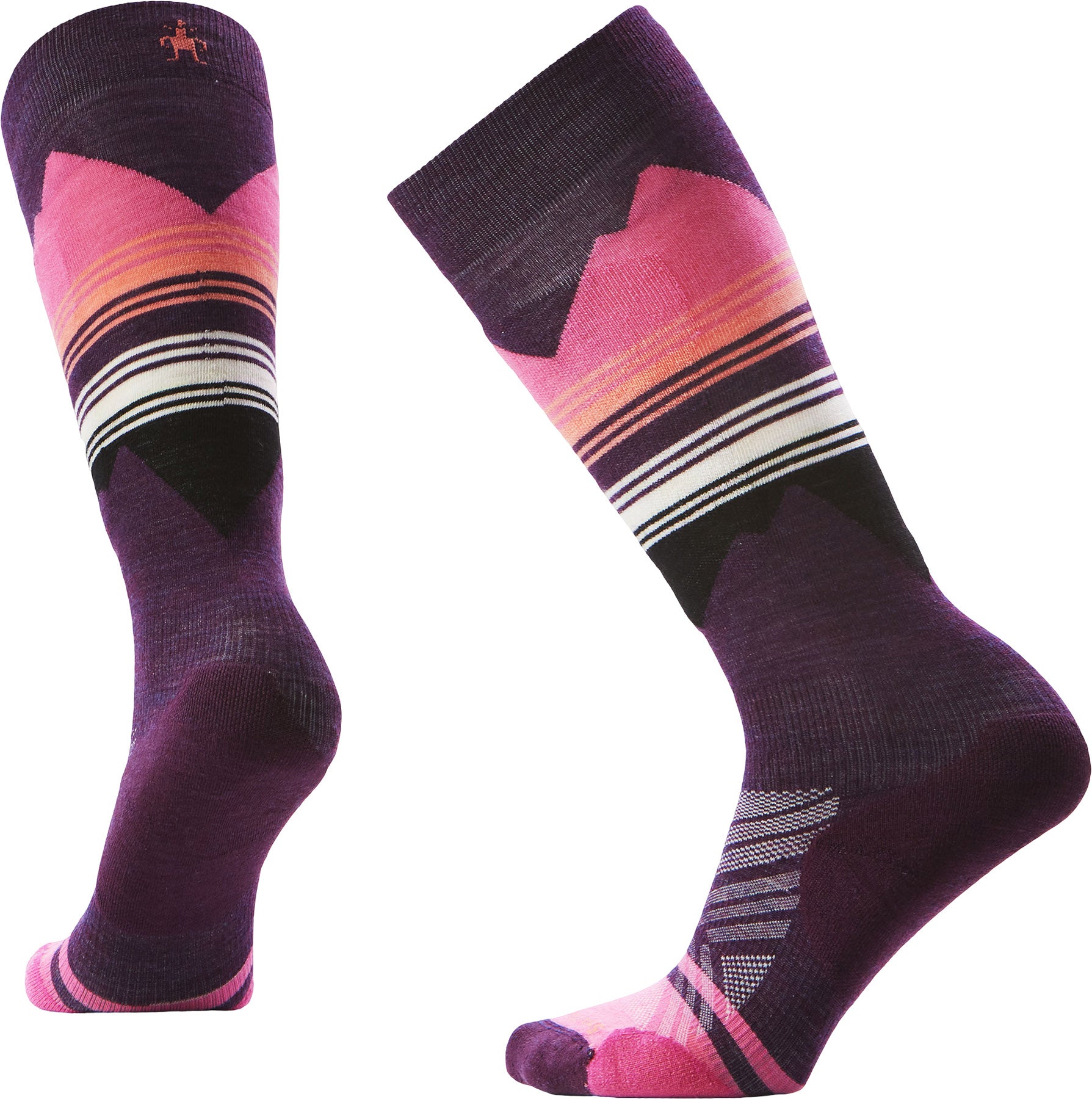 Ski Targeted Cushion Pattern OTC Socks - Women's