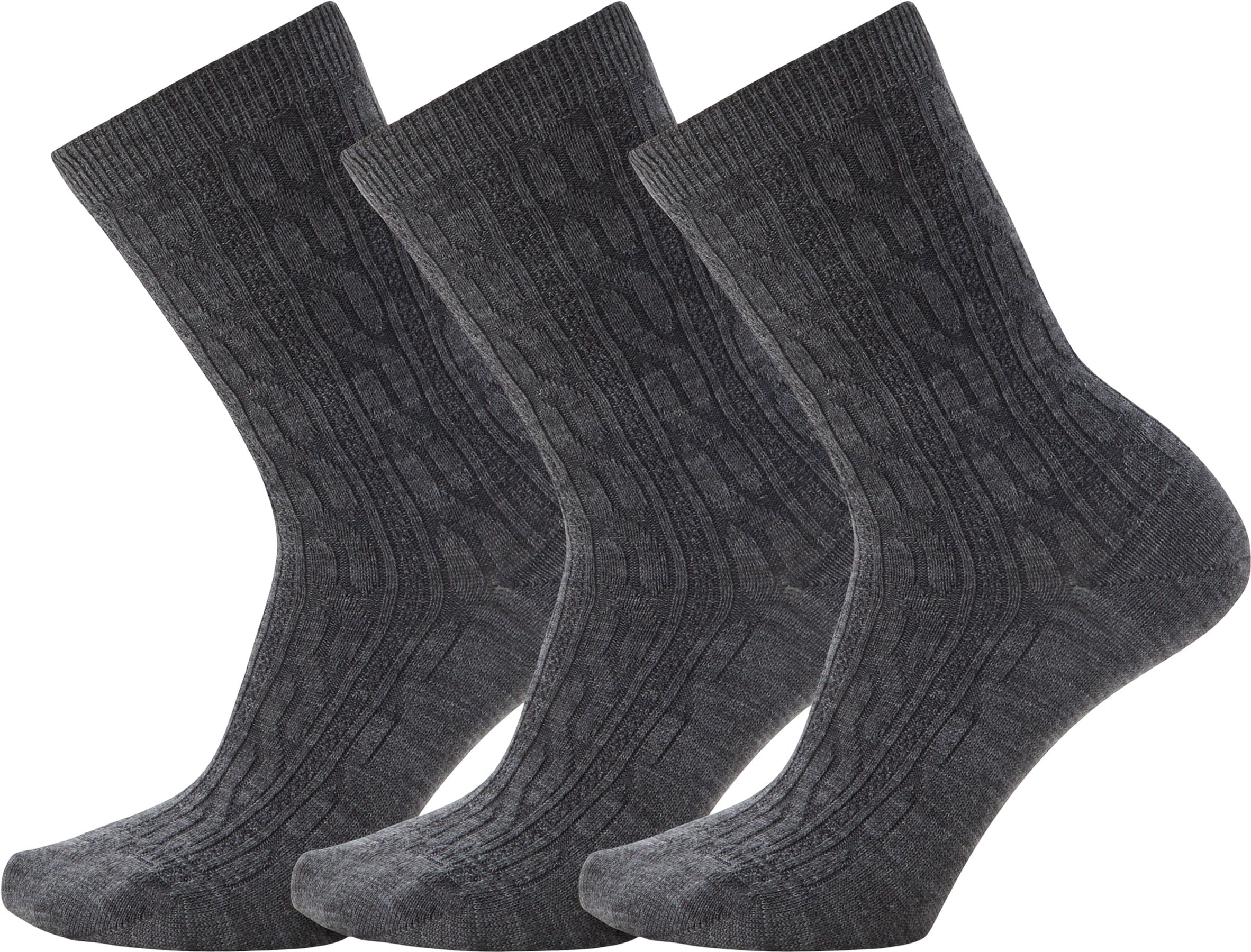 Everyday Cable Multi Pack Crew Socks - Women's
