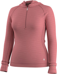 Classic Thermal Merino Base Layer 1/2 Zip Hoodie - Women's