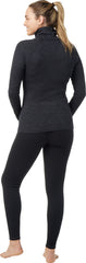 Thermal Merino Rib Turtleneck Top - Women's