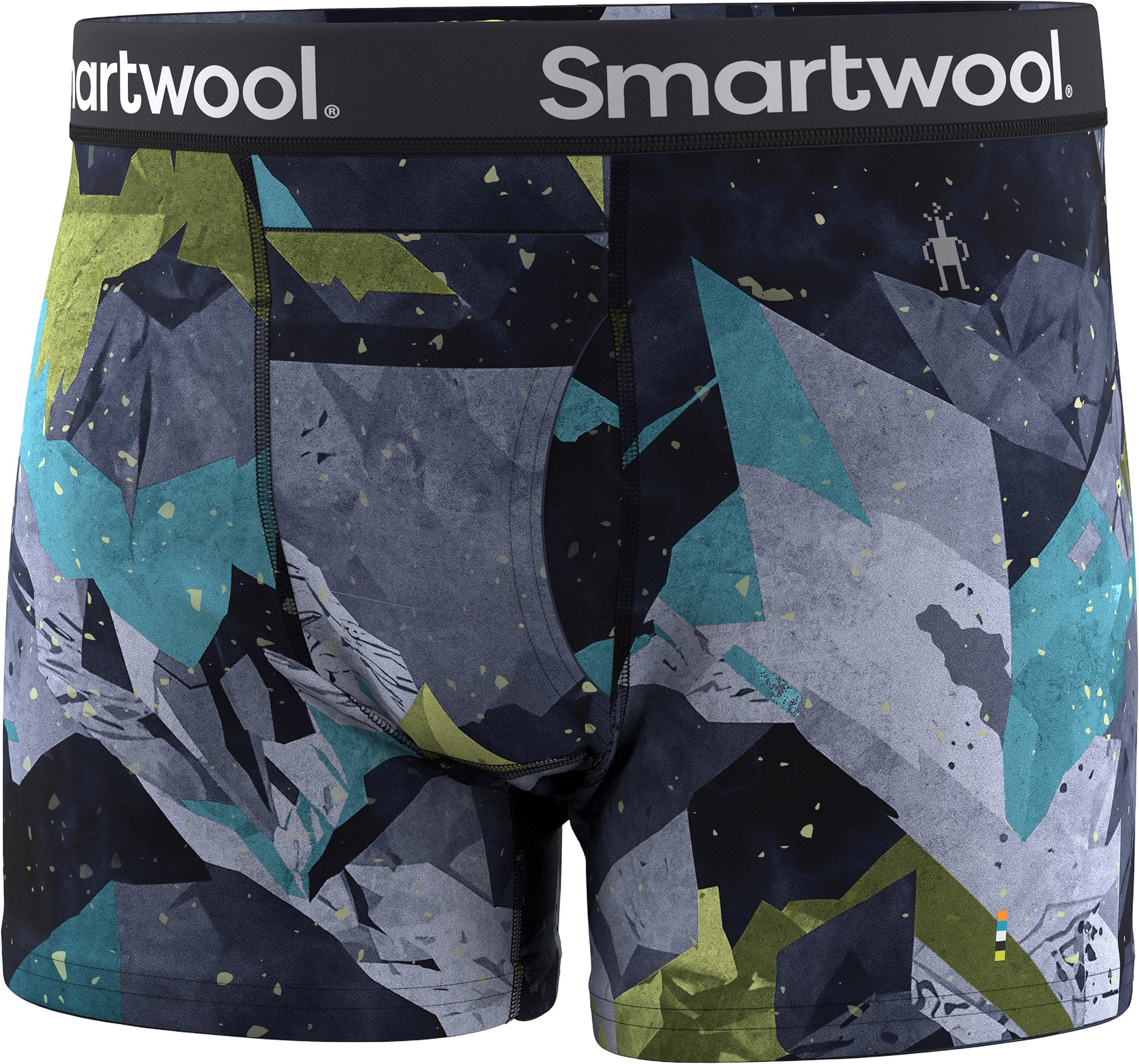 Merino Print Boxed Boxer Brief 4.75 in - Men's