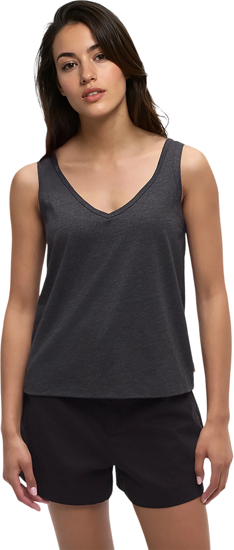 TreeBlend Double V Neck Tank Top - Women's