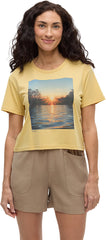 Lake View Crop T-Shirt - Women's