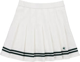Ribbon Pleated Skirt - Women's