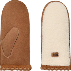 UGGfluff Scalloped Mittens - Women's