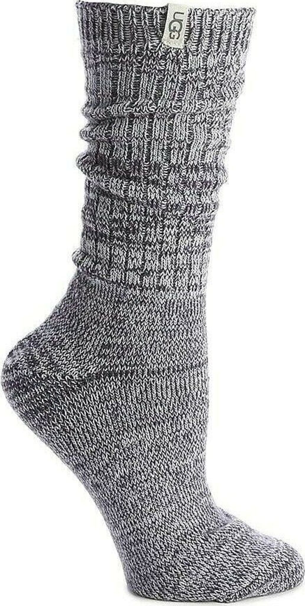 Rib Knit Slouchy Crew Sock - Women's