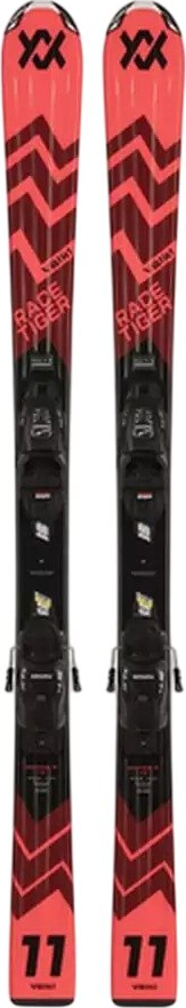 Racetiger JR Skis with vMotion JR 4.5 Ski Bindings - Kids