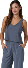 SL Villa Cropped Tank Top - Women's