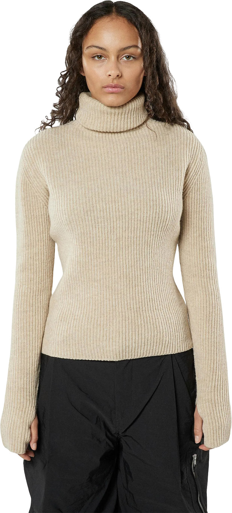 Vonarstræti Wool Turtleneck Sweater - Women's