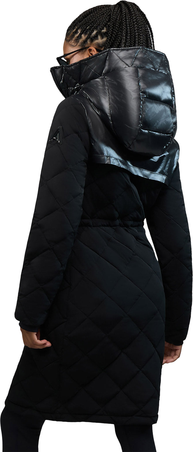 Arly Elongated Hybrid Lightweight Puffer Coat - Women's