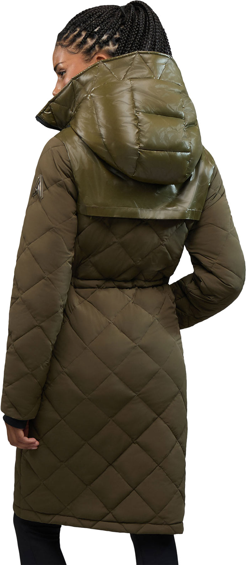 Arly Elongated Hybrid Lightweight Puffer Coat - Women's