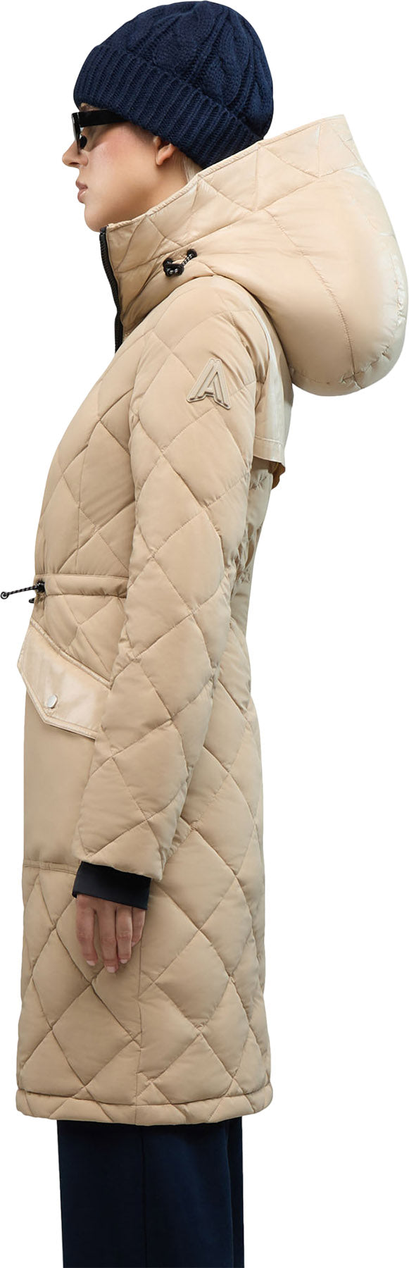 Arly Elongated Hybrid Lightweight Puffer Coat - Women's
