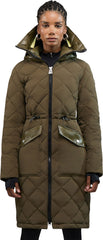 Arly Elongated Hybrid Lightweight Puffer Coat - Women's