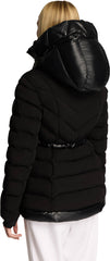 Everlong Lightweight Herringbone Quilted Puffer Jacket with Lustre Detailing - Women's