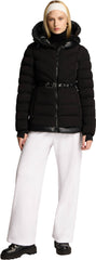Everlong Lightweight Herringbone Quilted Puffer Jacket with Lustre Detailing - Women's