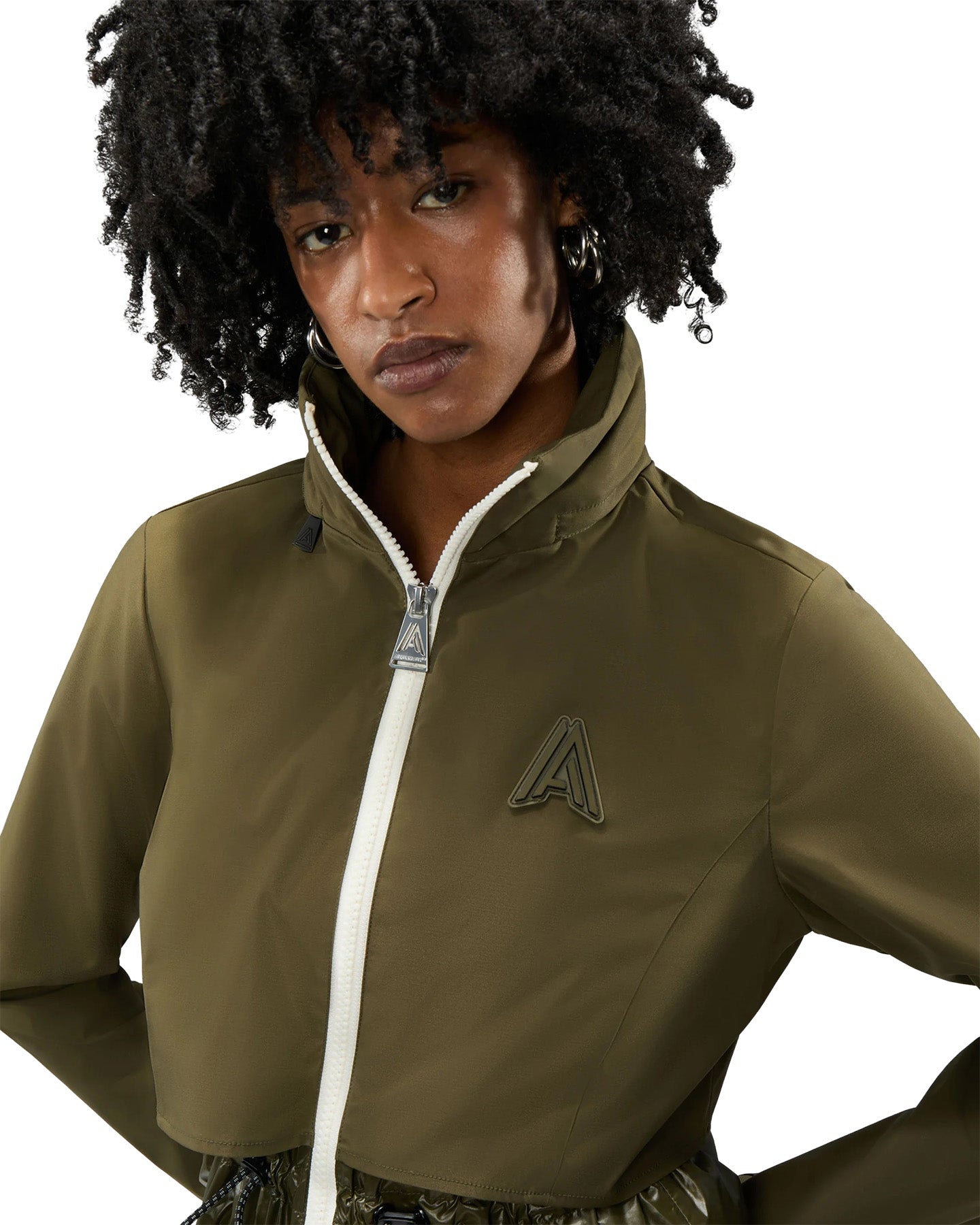 Valmenier Raincoat with Retractable Hood - Women's