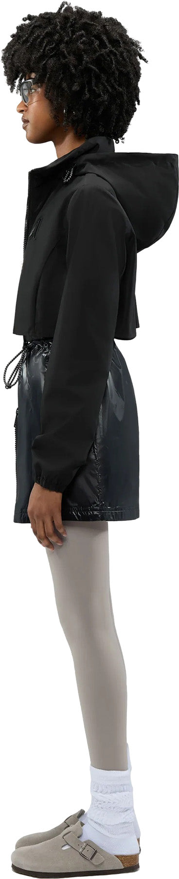 Valmenier Raincoat with Retractable Hood - Women's