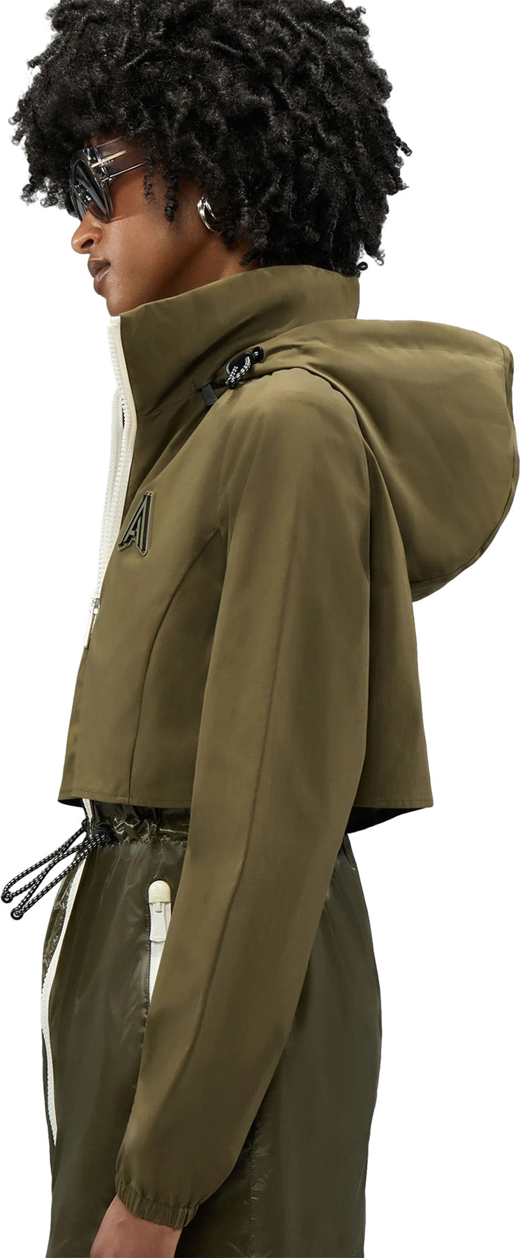 Valmenier Raincoat with Retractable Hood - Women's