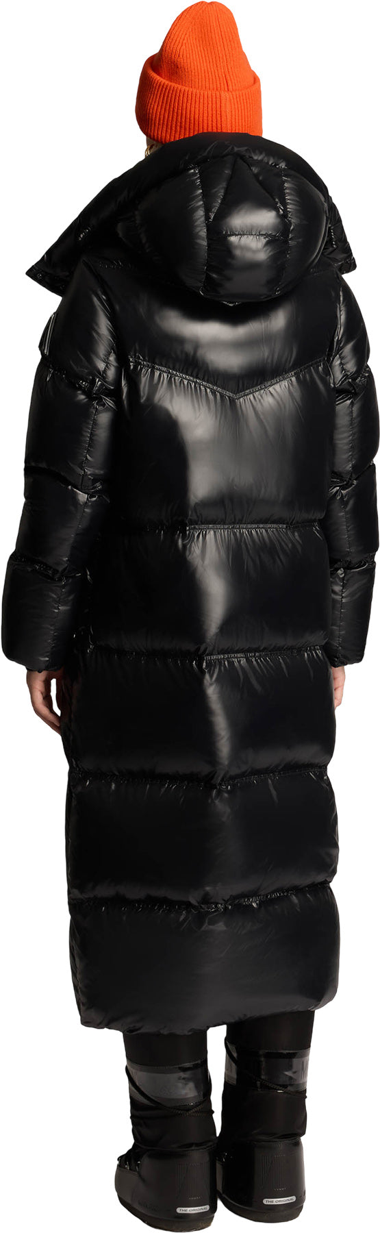 Meribel Quilted Maxi Puffer Jacket with Removable Hood - Women's