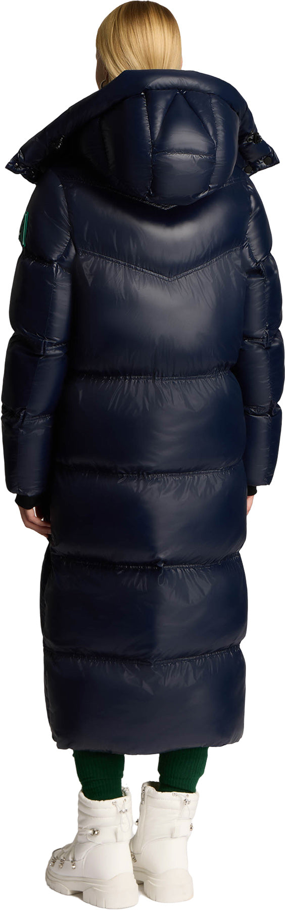 Meribel Quilted Maxi Puffer Jacket with Removable Hood - Women's