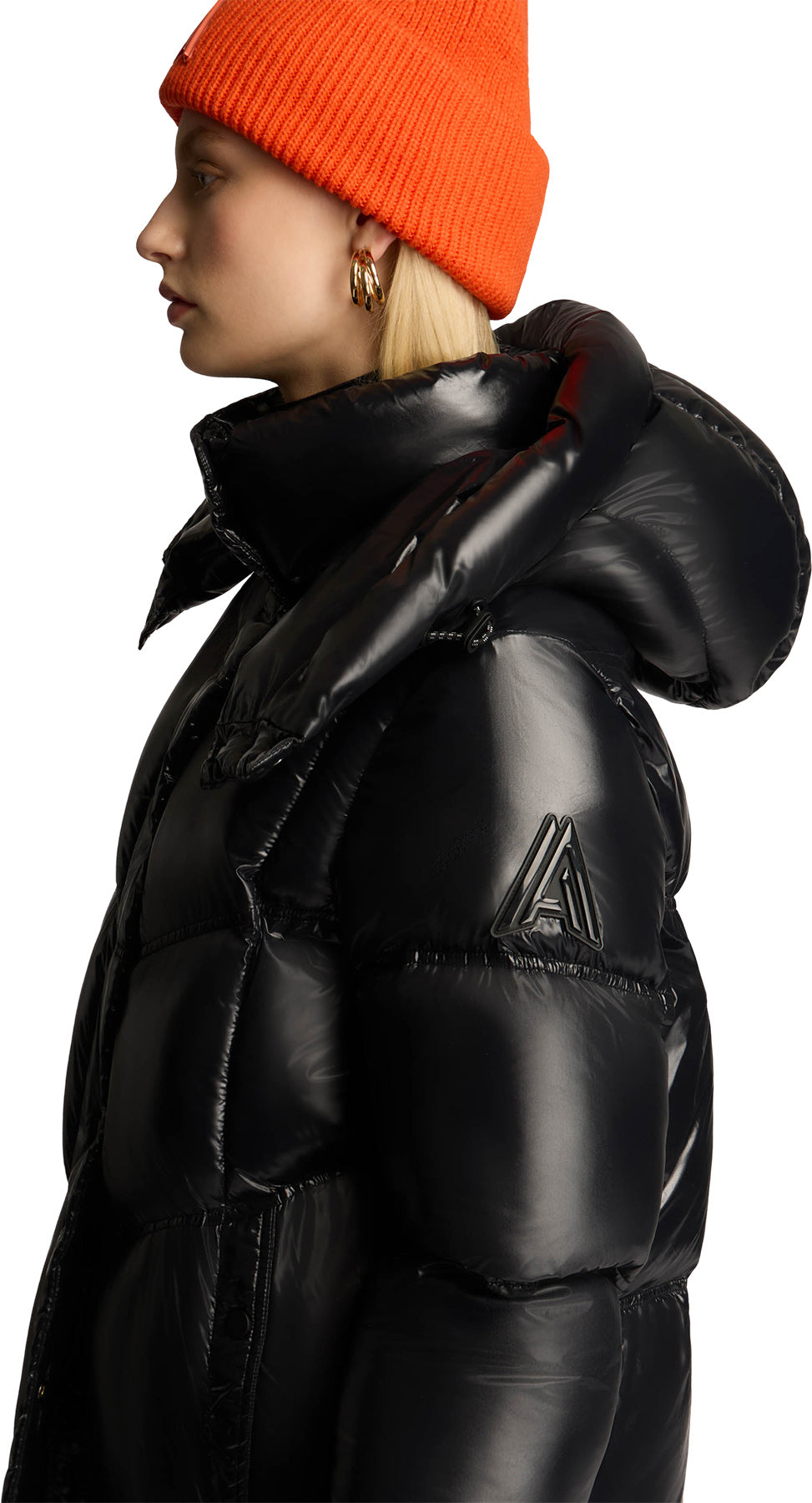 Meribel Quilted Maxi Puffer Jacket with Removable Hood - Women's