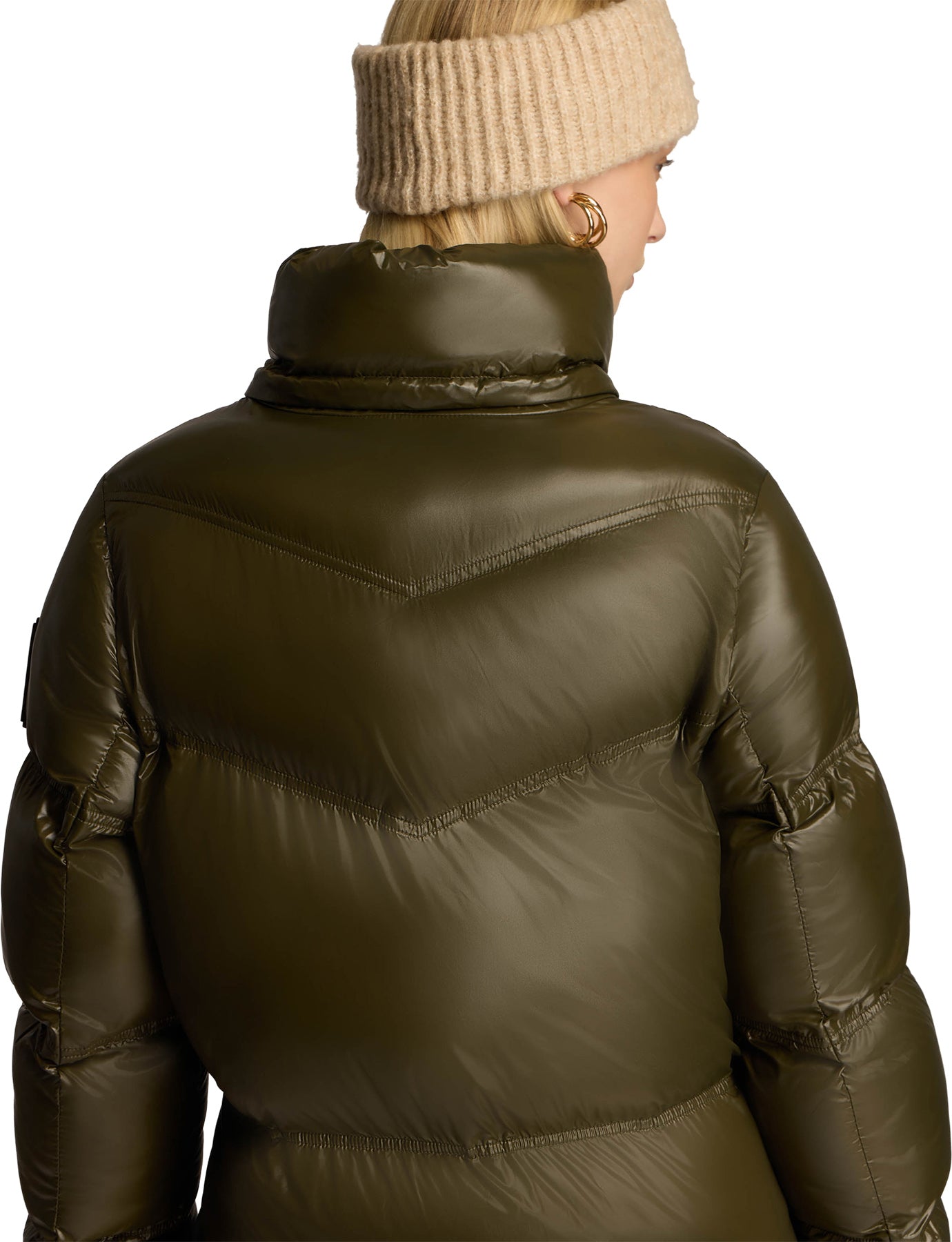 Meribel Quilted Maxi Puffer Jacket with Removable Hood - Women's