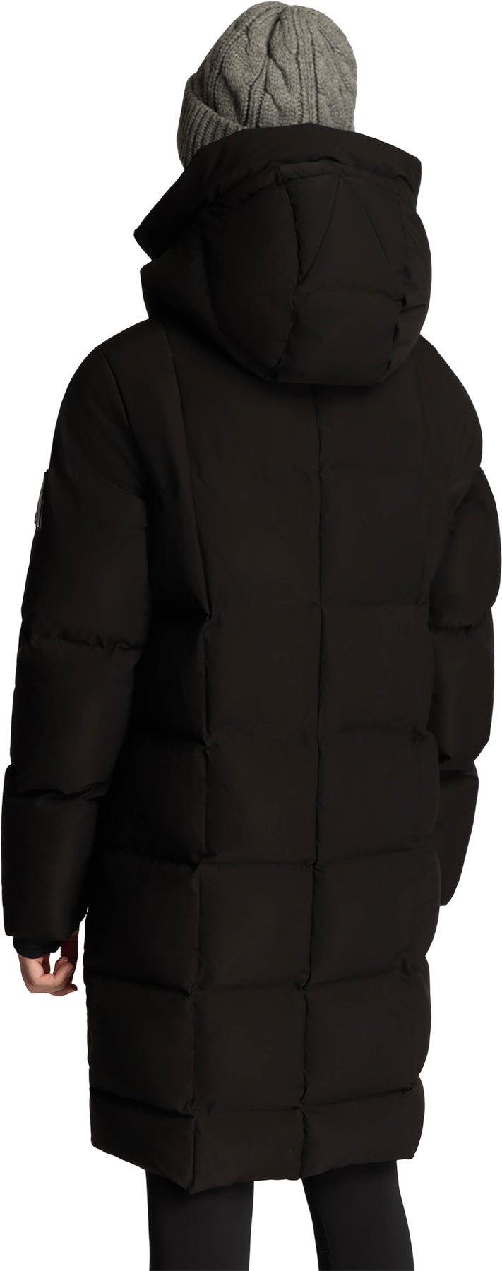 Cluze Mid-Length Puffer Jacket with Square Quilting - Women's