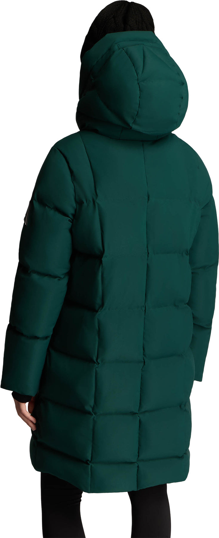 Cluze Mid-Length Puffer Jacket with Square Quilting - Women's