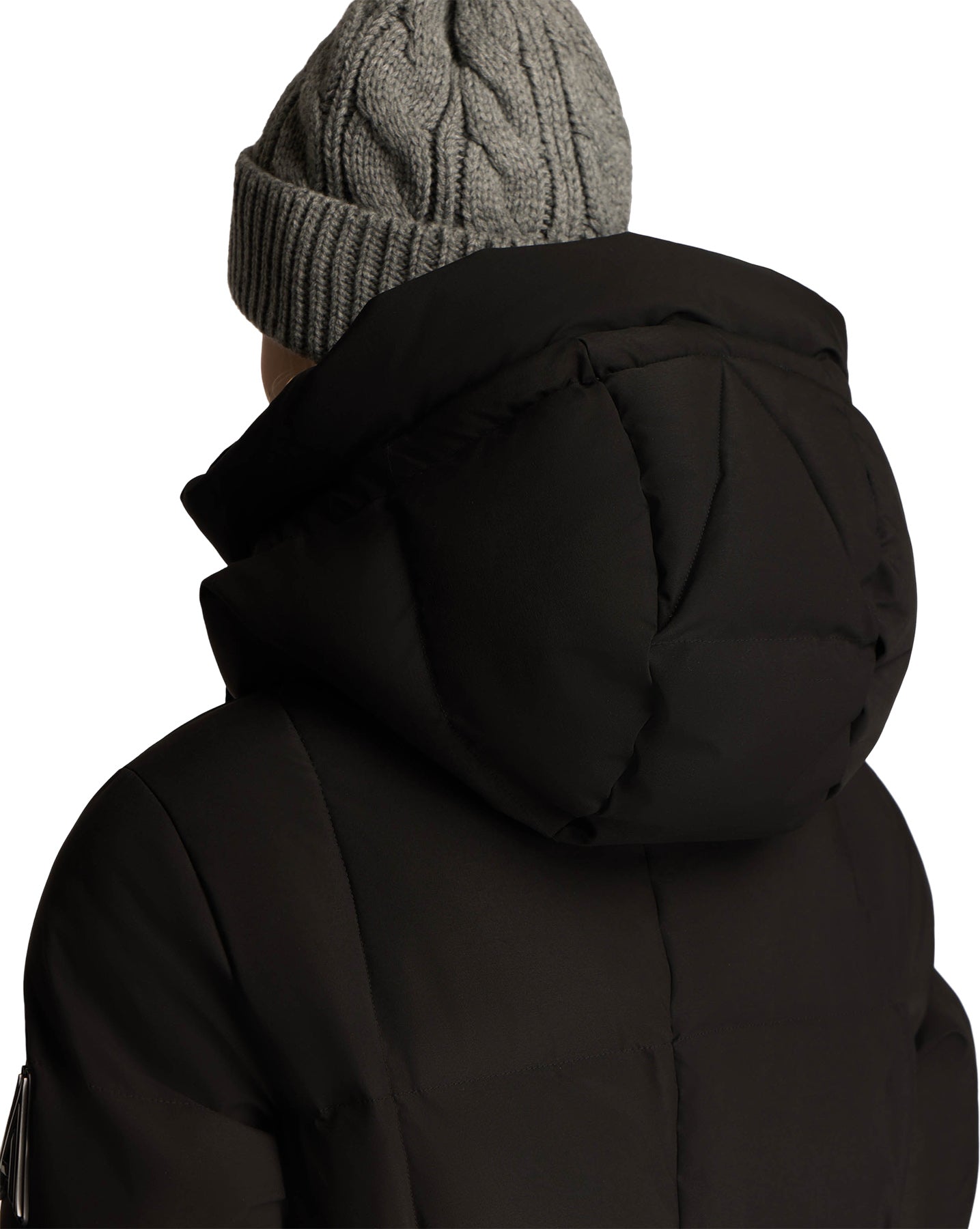 Cluze Mid-Length Puffer Jacket with Square Quilting - Women's