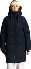 Cluze Mid-Length Puffer Jacket with Square Quilting - Women's