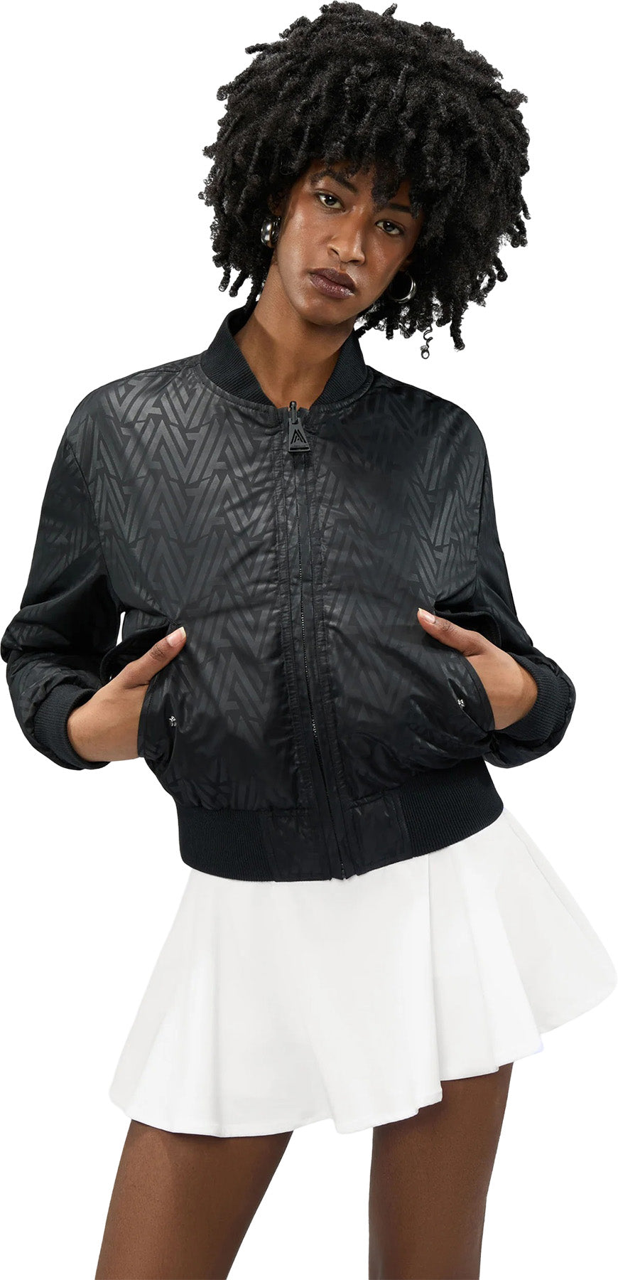 Cluza Reversable Quilted Bomber Jacket - Women's