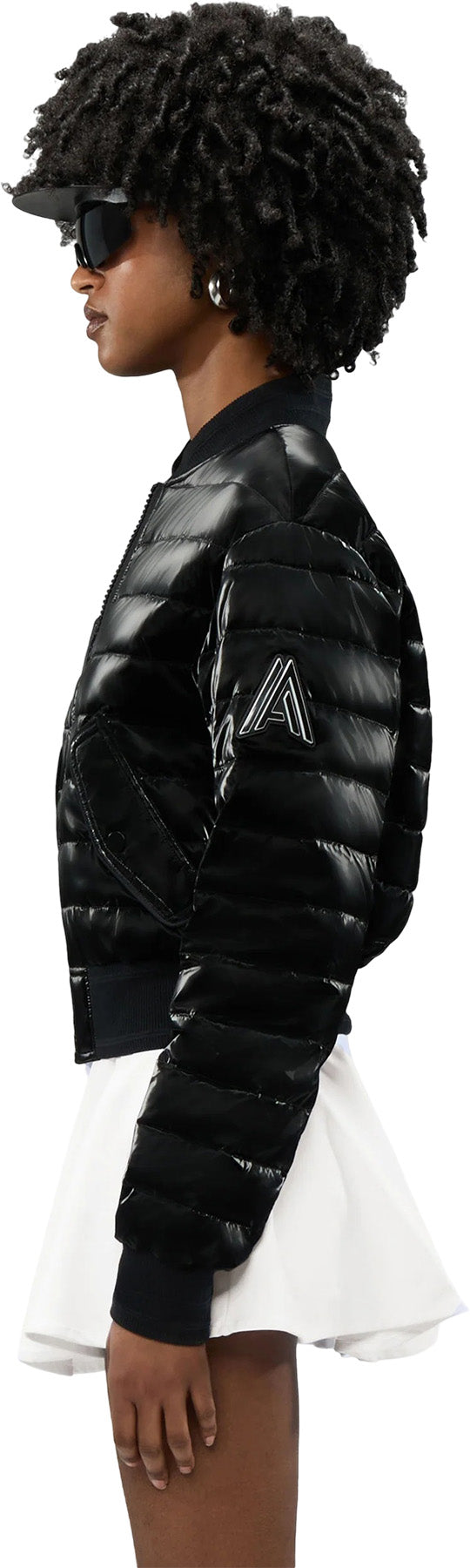 Cluza Reversable Quilted Bomber Jacket - Women's