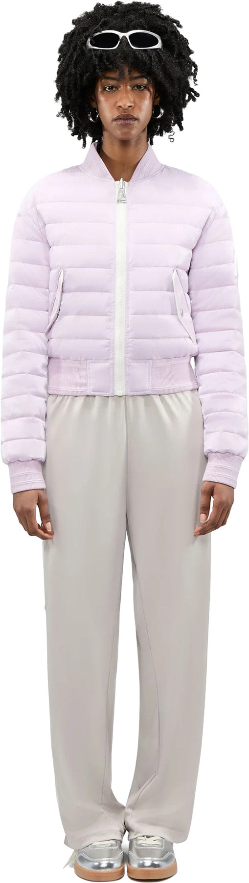 Cluza Reversable Quilted Bomber Jacket - Women's