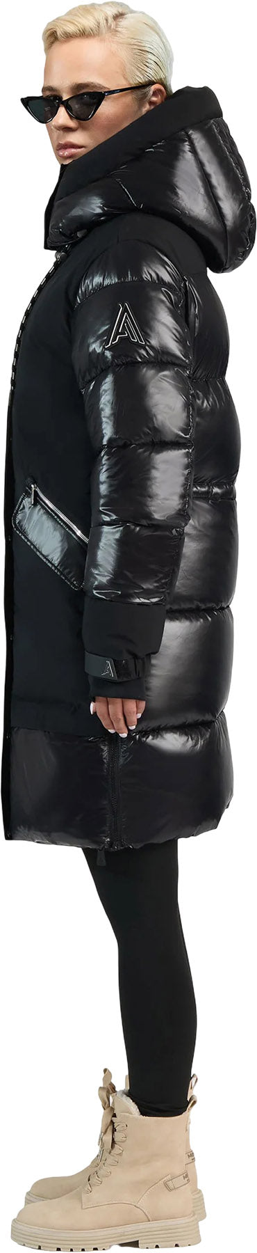  Brière Mixed media Puffer Parka - Unisex