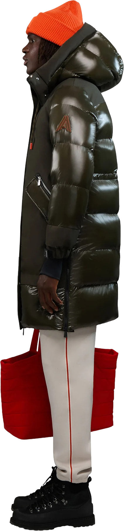  Brière Mixed media Puffer Parka - Unisex