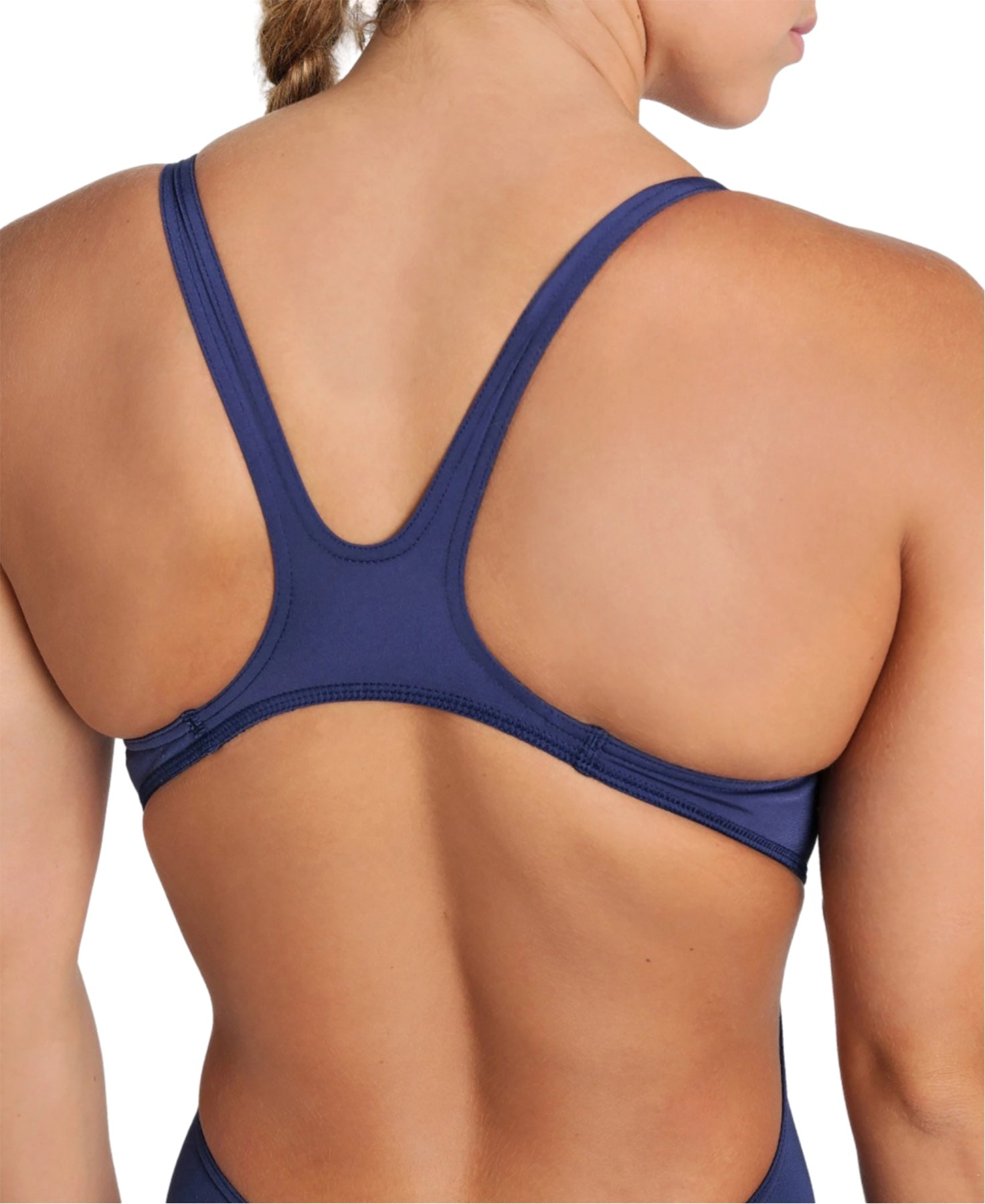 Team Swim Tech Solid One-Piece Swimsuit - Women's