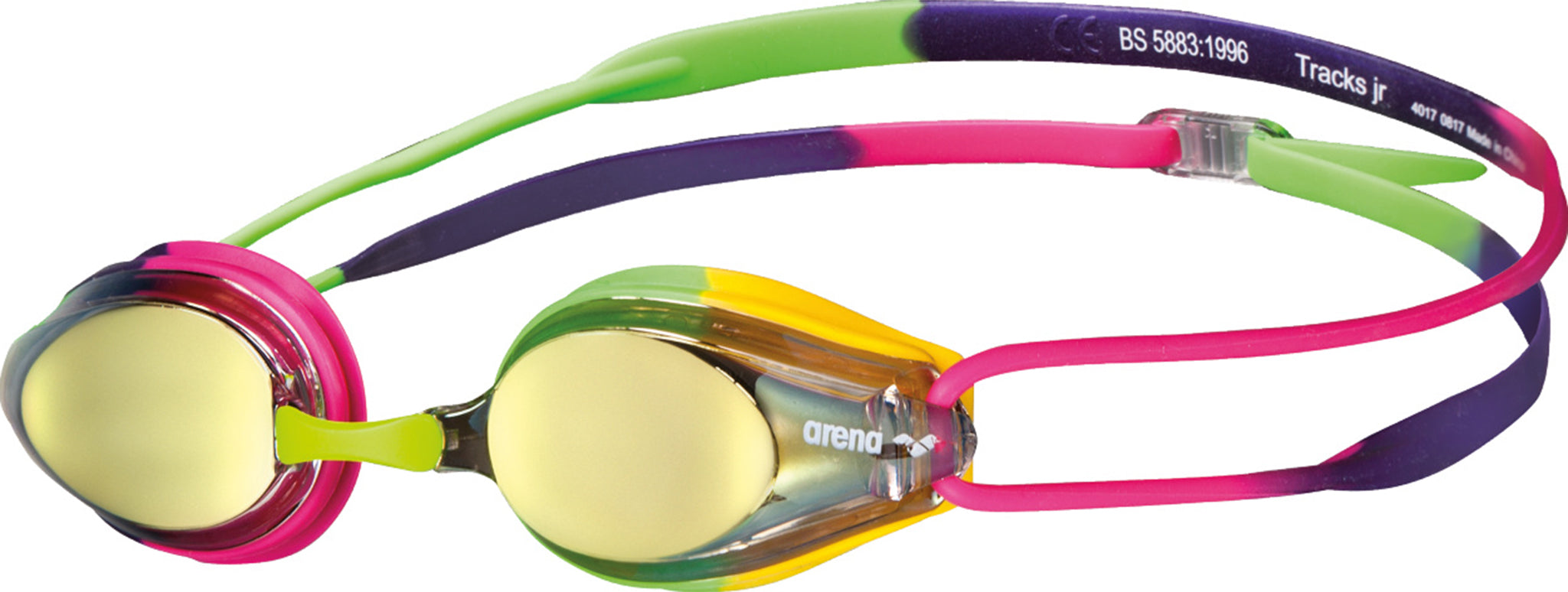 Tracks Jr Mirror Swimming Goggles - Kids