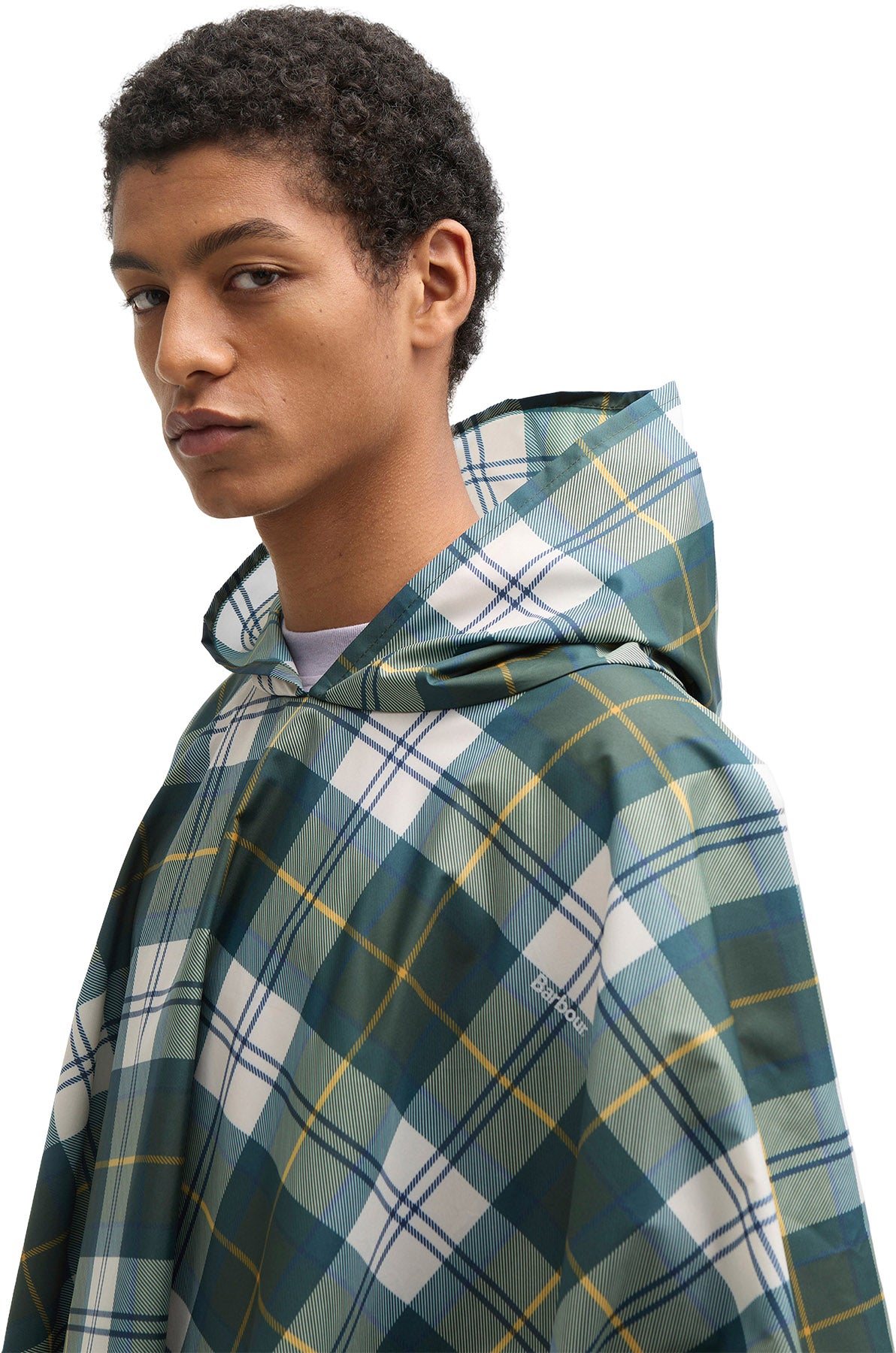 Tartan Showerproof Poncho - Unisex