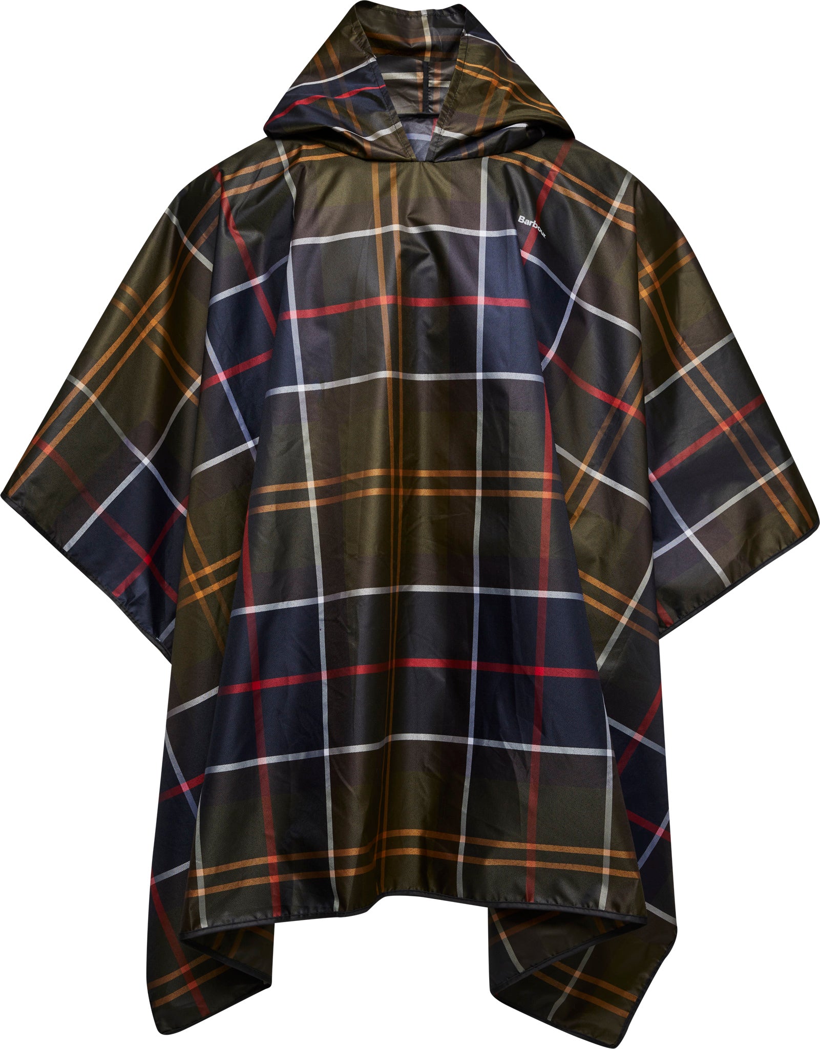 Tartan Showerproof Poncho - Unisex